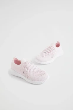 Seed Heritage Sneakers & Trainers-Knit Trainer Pink