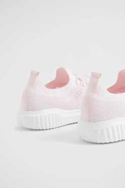 Seed Heritage Sneakers & Trainers-Knit Trainer Pink