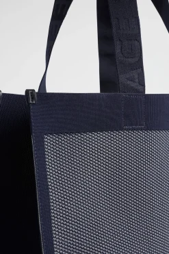 Seed Heritage Beach Bags-Knitted Tote Midnight Sky