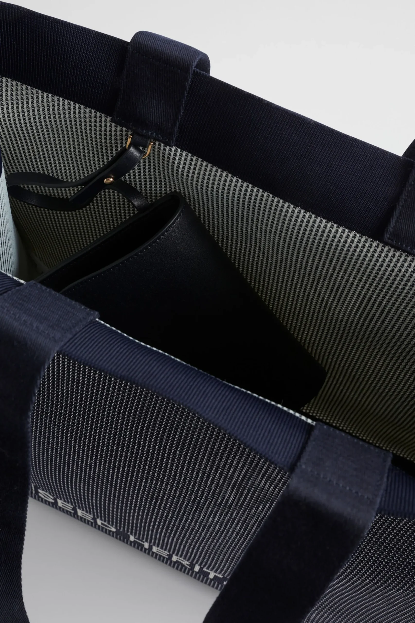 Seed Heritage Beach Bags-Knitted Tote Midnight Sky