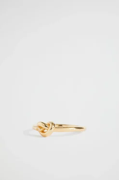 Seed Heritage Jewellery-Knot Ring Gold