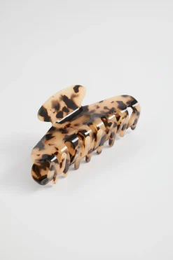 Seed Heritage Hair Accessories-Large Clip Milky Tort