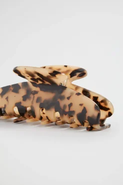 Seed Heritage Hair Accessories-Large Clip Milky Tort