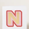 Seed Heritage Stationery-Large Red Letter Card N