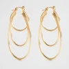 Seed Heritage Jewellery-Layered Hoop Gold