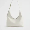 Seed Heritage Shoulder Bags-Leather Shoulder Bag Cream