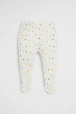 Seed Heritage Leggings & Pants-Lemon Yardage Legging Canvas