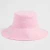 Seed Heritage Hats & Gloves-Linen Bucket Hat Soft Orchid