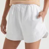 Seed Heritage Shorts-Linen Short White