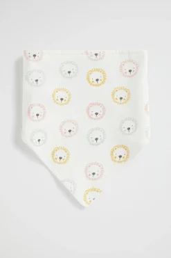 Seed Heritage Bibs-Lion Bib Canvas