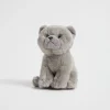 Seed Heritage Plush Toys & Stuffed Animals-Living Nature Short Hair Kitten Grey