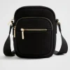 Seed Heritage Cross Body-Logo Camera Bag Black