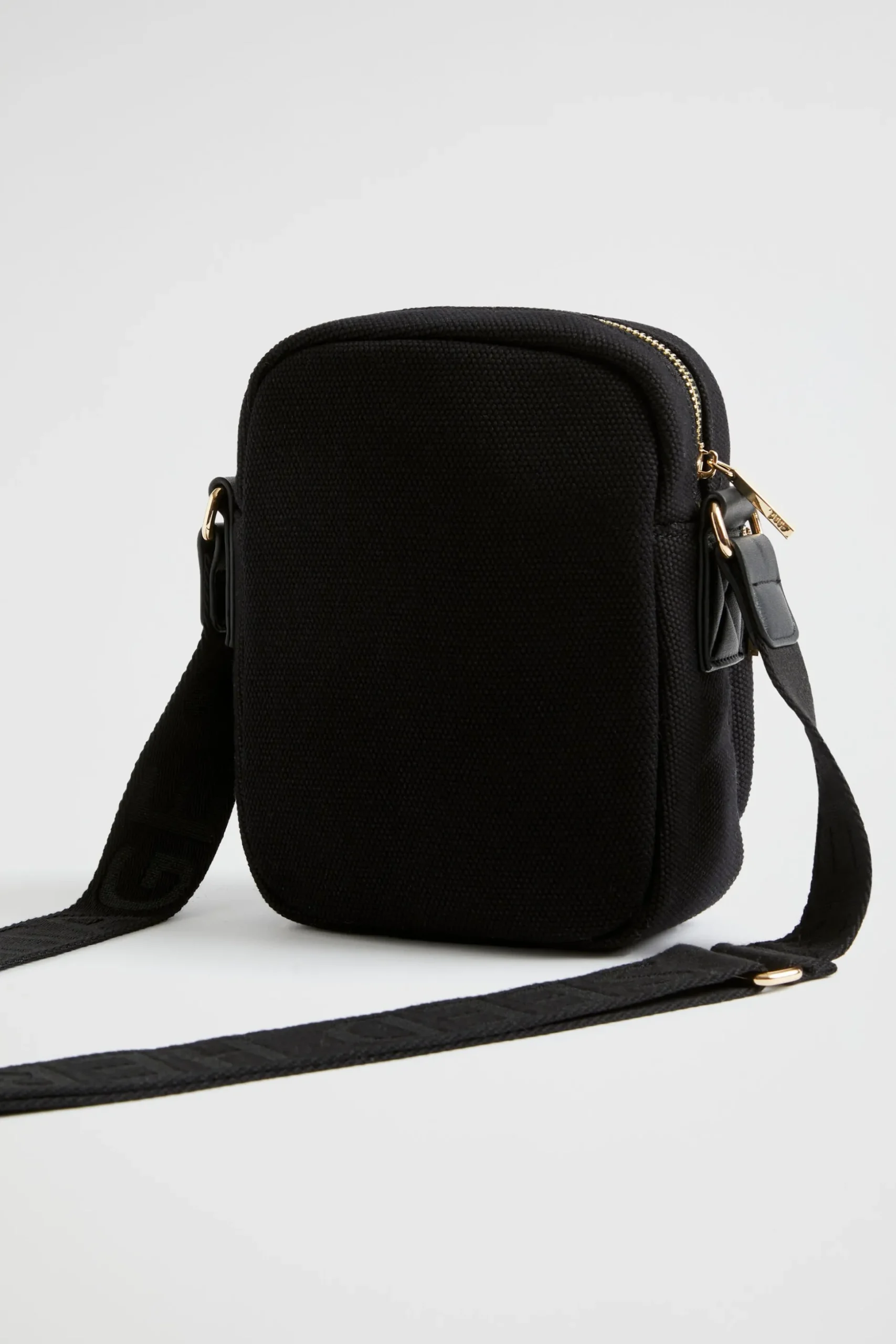 Seed Heritage Cross Body-Logo Camera Bag Black