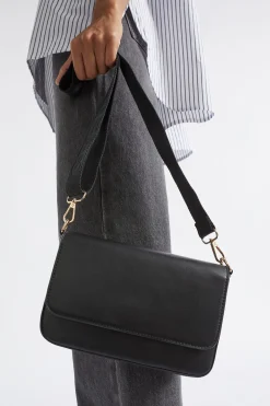 Seed Heritage Cross Body-Logo Crossbody Bag Black