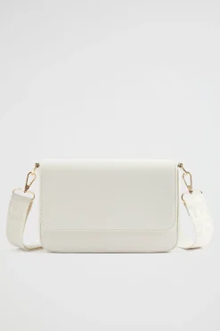 Seed Heritage Cross Body-Logo Crossbody Bag Bone