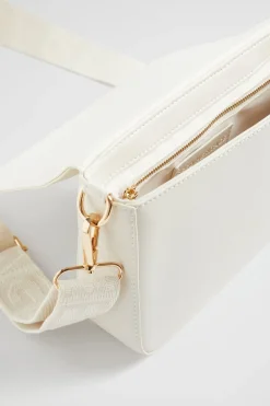 Seed Heritage Cross Body-Logo Crossbody Bag Bone