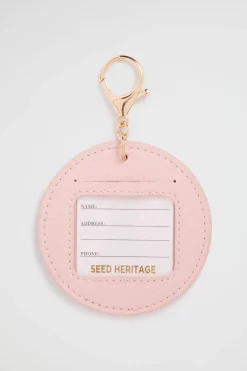Seed Heritage Keyrings-Logo Keyring Dusty Rose