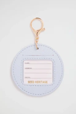 Seed Heritage Keyrings-Logo Keyring Baby Blue