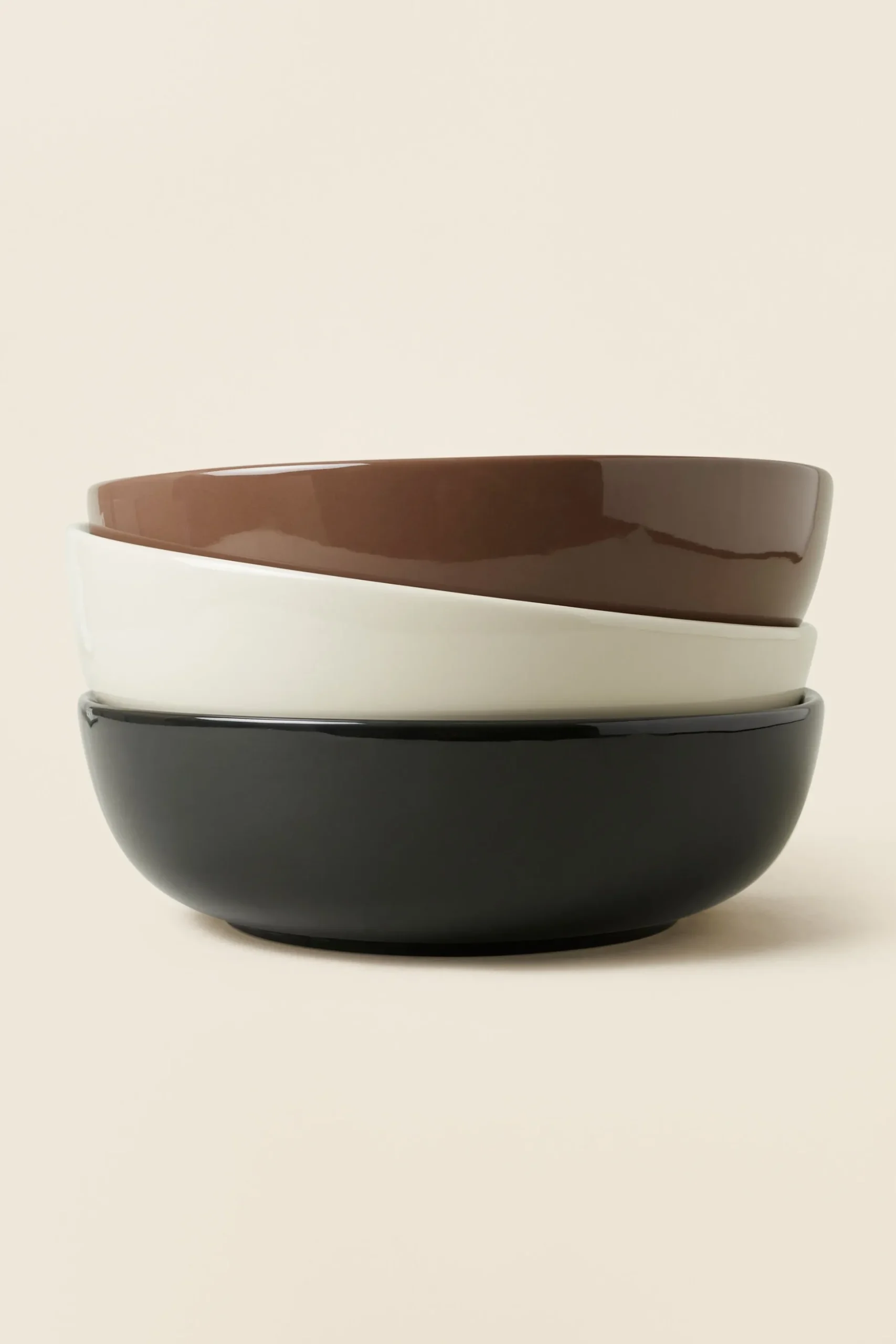 Seed Heritage Ceramics-Lou Salad Bowl Charcoal