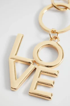 Seed Heritage Keyrings-Love Keyring Gold