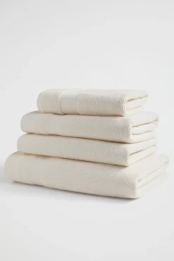 Seed Heritage Bathroom-Luca Cotton Bath Mat Almond