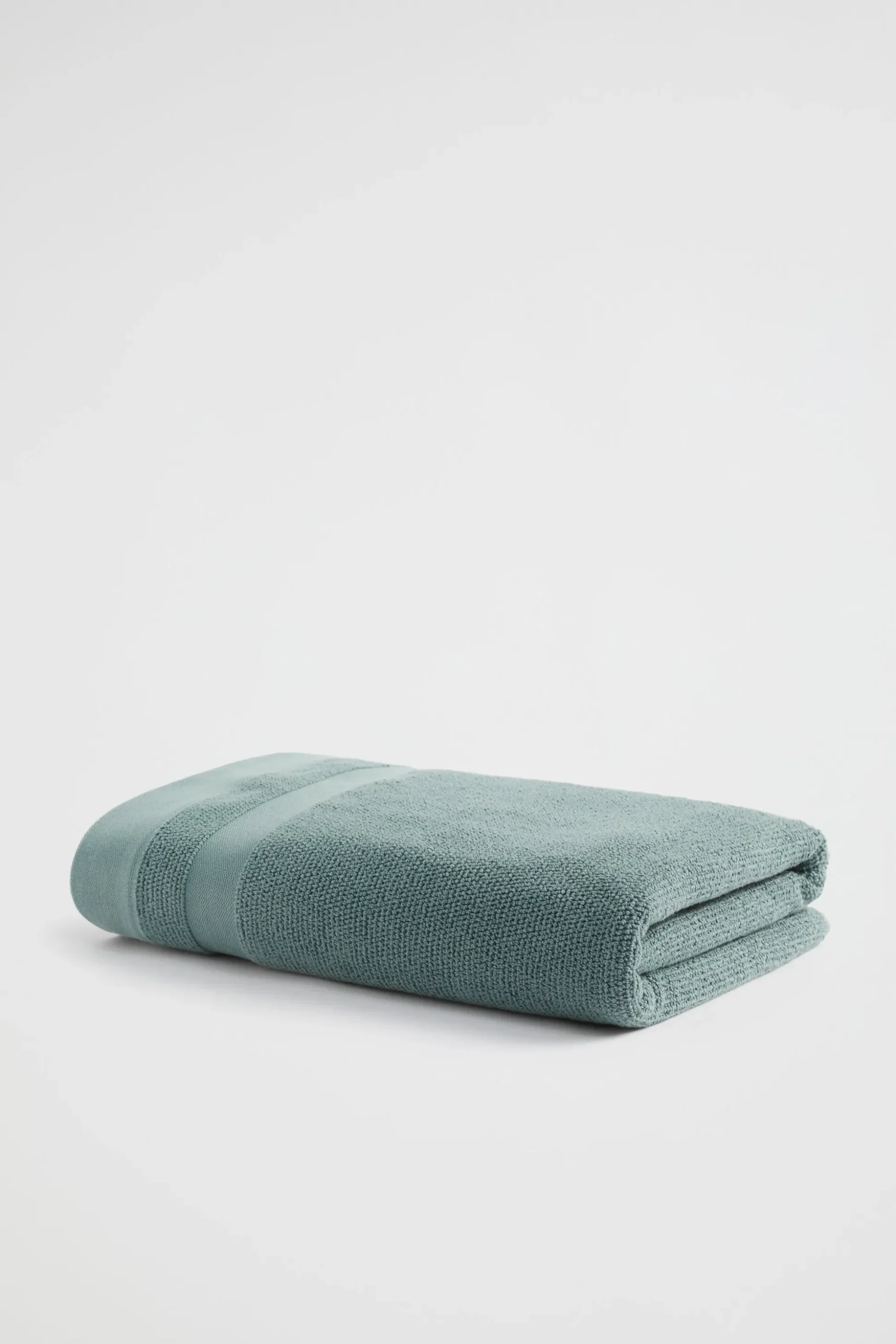 Seed Heritage Bathroom-Luca Cotton Bath Sheet Eucalypt