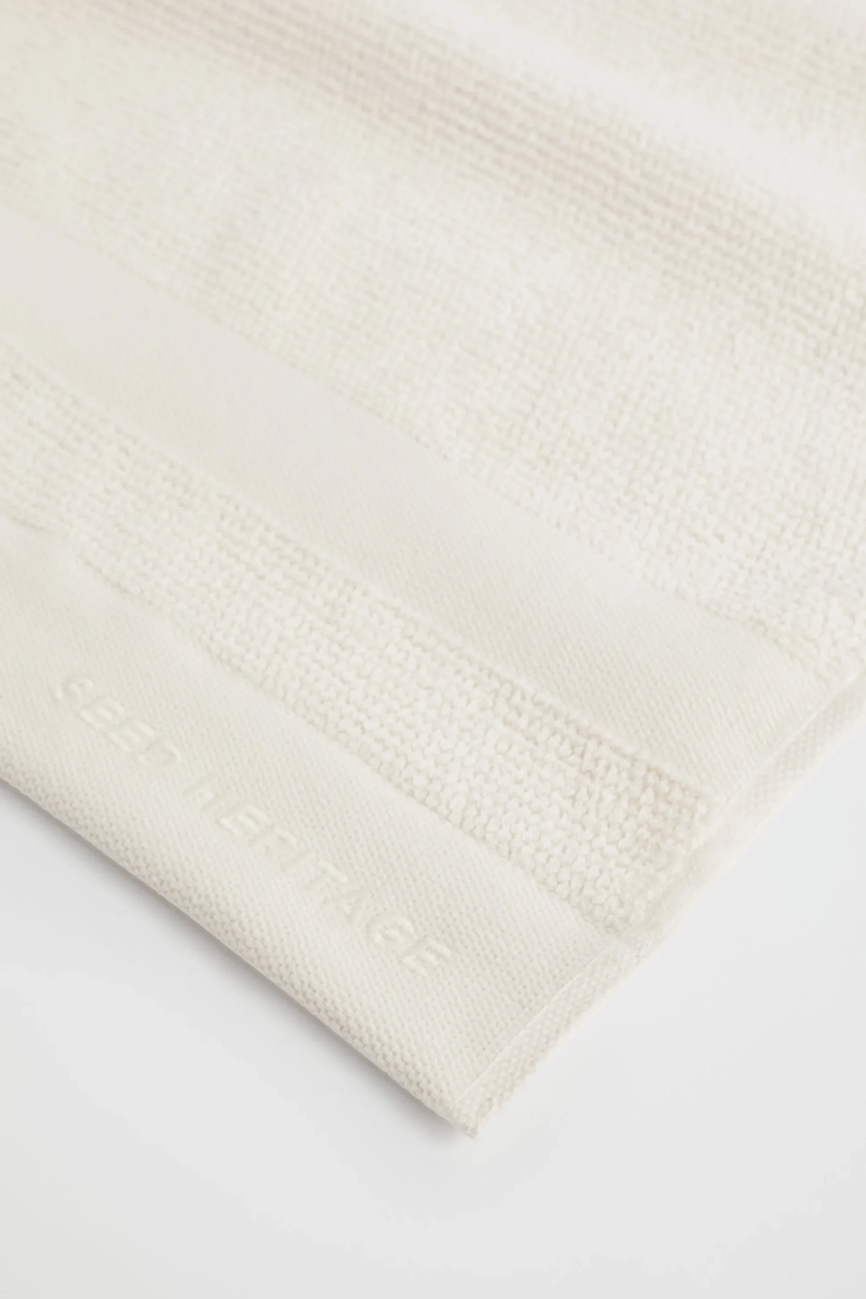 Seed Heritage Bathroom-Luca Cotton Bath Sheet Almond