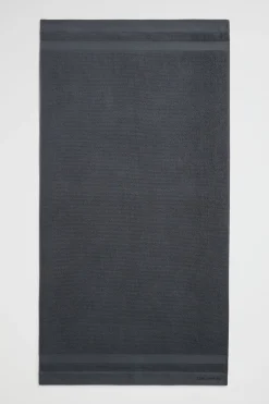 Seed Heritage Bathroom-Luca Cotton Bath Sheet Graphite