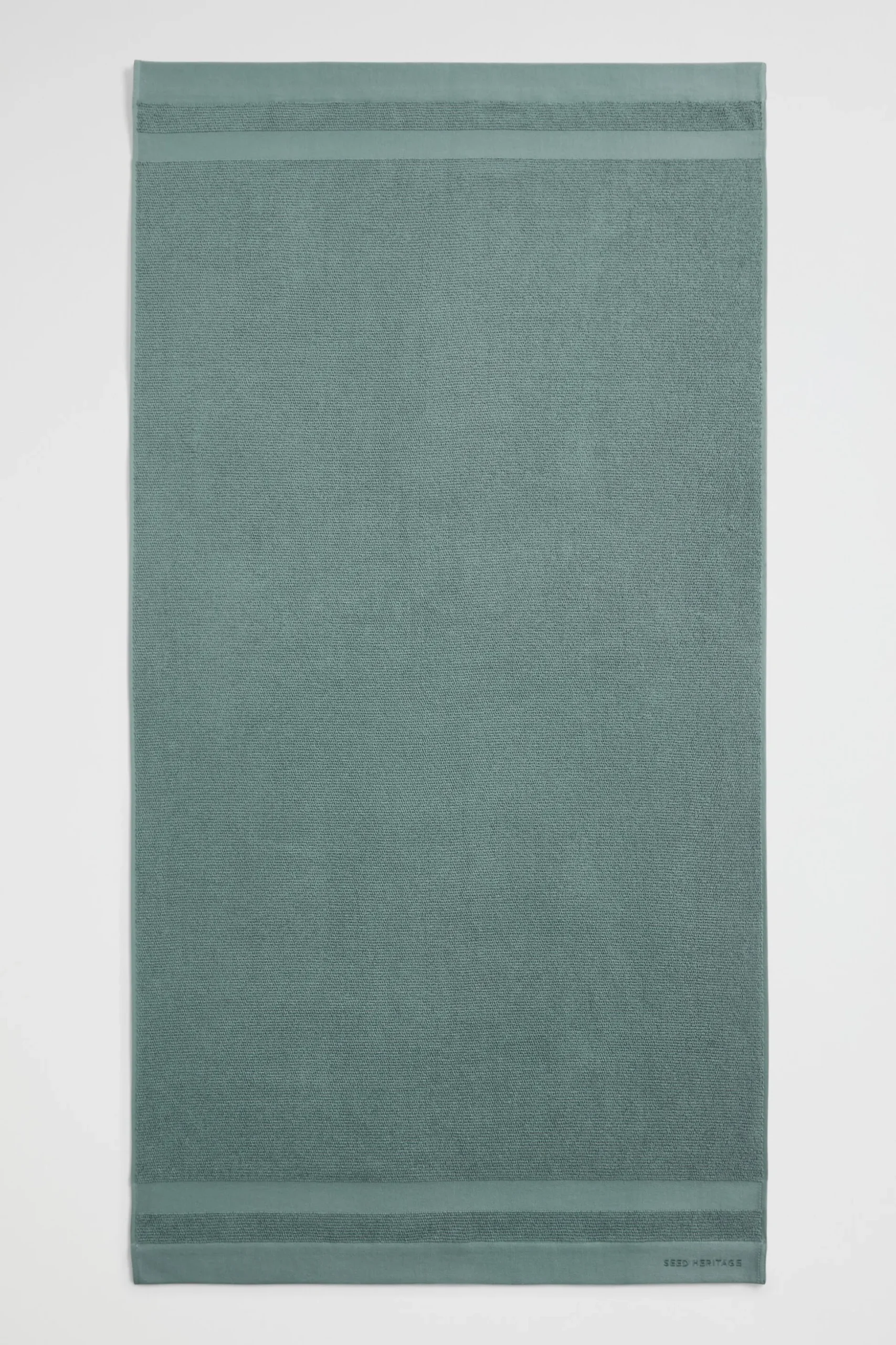 Seed Heritage Bathroom-Luca Cotton Bath Sheet Eucalypt
