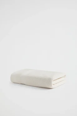 Seed Heritage Bathroom-Luca Cotton Towel Almond