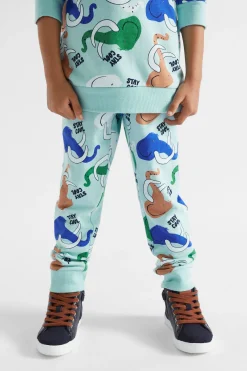 Seed Heritage Pants-Mammoth Trackpant Lagoon