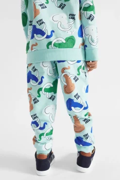 Seed Heritage Pants-Mammoth Trackpant Lagoon