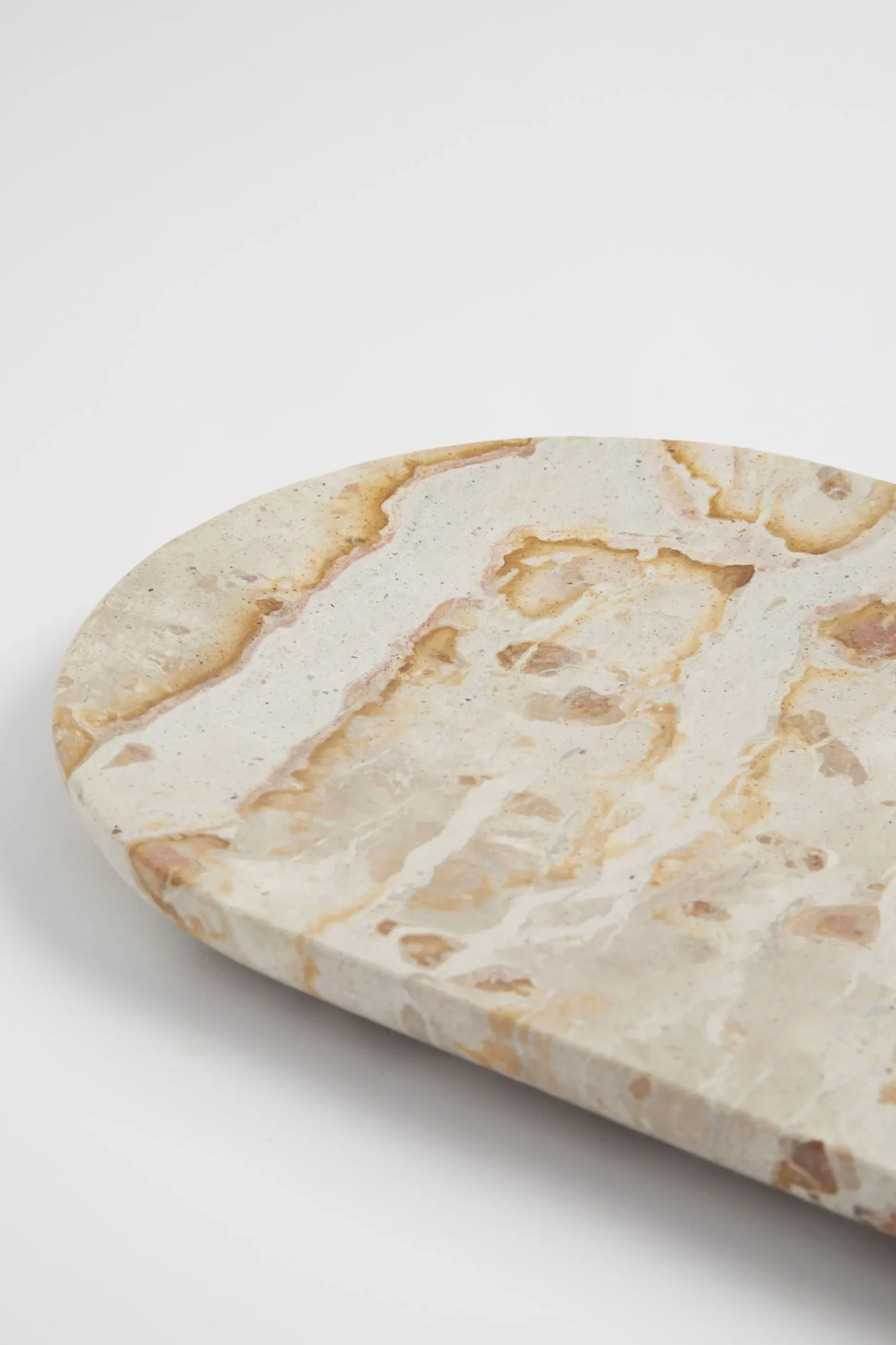 Seed Heritage Kitchen & Dining-Marble Long Platter Sand Dune