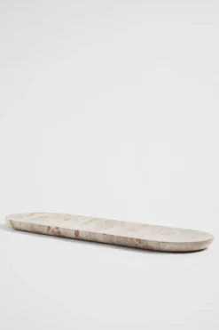 Seed Heritage Kitchen & Dining-Marble Long Platter Sand Dune