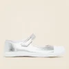 Seed Heritage Sandals & Slides-Mary Jane Canvas Shoes Silver
