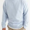 Seed Heritage T-Shirts & Sweaters-Mens Cotton Sweat Powder Blue
