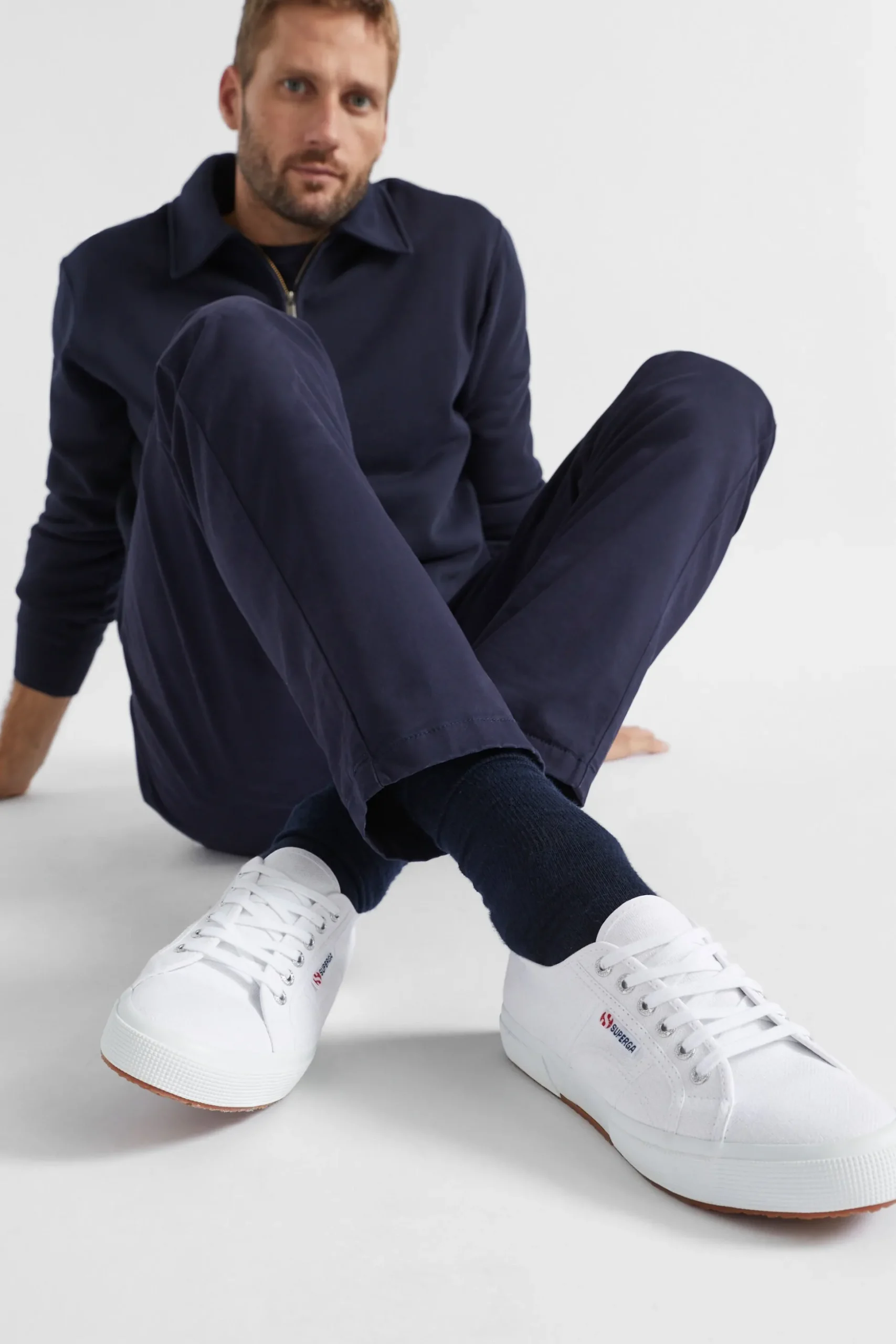 Seed Heritage Accessories-Mens Superga Classic Sneaker White
