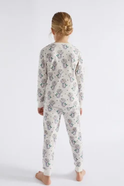 Seed Heritage Pyjamas & Sleepwear-Mermaid Yardage Pyjama Oat Marle