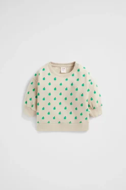 Seed Heritage Knitwear & Sweaters-Mini Apple Sweat Ecru