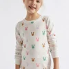 Seed Heritage Pyjamas & Sleepwear-Mini Bunny Pyjama Oat Marle