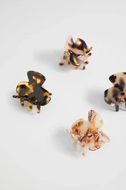 Seed Heritage Hair Accessories-Mini Claw Clips Neutral