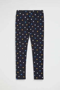 Seed Heritage Pants-Mini Floral Legging Midnight Blue