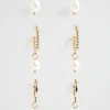 Seed Heritage Jewellery-Mini Pearl Ear Pack Gold