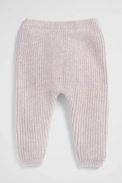 Seed Heritage Knitwear & Sweaters-Mixy Knit Legging Pale Orchid