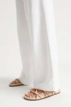 Seed Heritage Sandals & Thongs-Mya Knot Sandal Stone