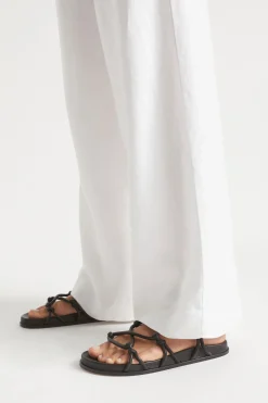 Seed Heritage Sandals & Thongs-Mya Knot Sandal Black