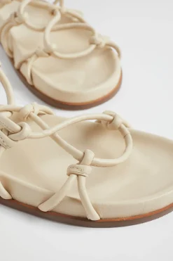 Seed Heritage Sandals & Thongs-Mya Knot Sandal Stone