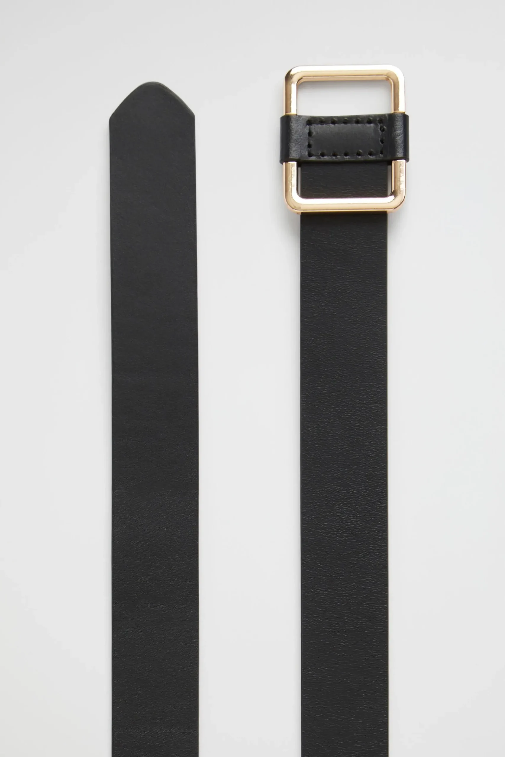 Seed Heritage Belts-Naomi Leather Hip Belt Black