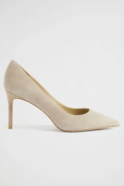 Seed Heritage Heels & Wedges-Nina Pointed Pump Storm Suede