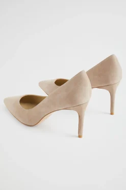 Seed Heritage Heels & Wedges-Nina Pointed Pump Storm Suede